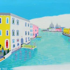 Katrina Avotina Painting - "Devoted To Venice"